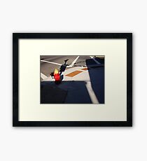 Crosswalk Framed Print