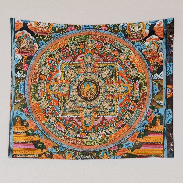 Item preview, Buddhist Hindu Mandala 12 designed and sold by GuyBlank.