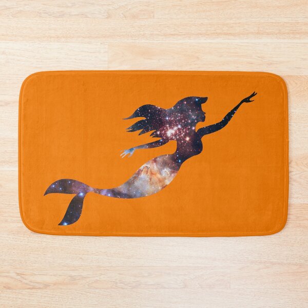 Item preview, Galaxy Mermaid in Orange designed and sold by GraceT26.
