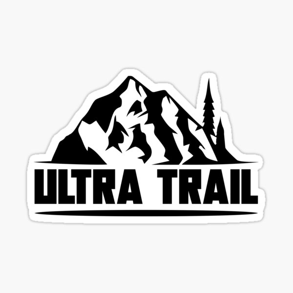 Ultra running Sticker