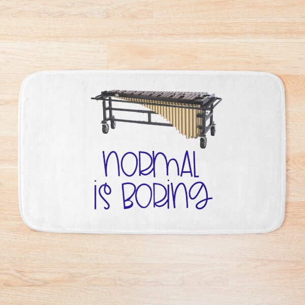 Item preview, Normal Is Boring - Marimba designed and sold by BandMomDesigns.