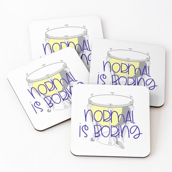 Item preview, Normal Is Boring - Timpani designed and sold by BandMomDesigns.