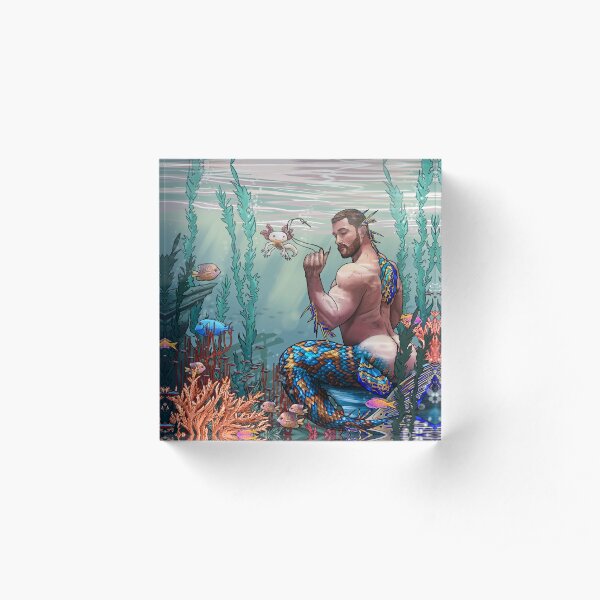 the Merdaddy Acrylic Block