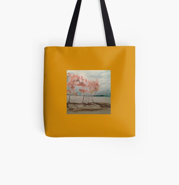 Autumn Thunderstorm All Over Print Tote Bag