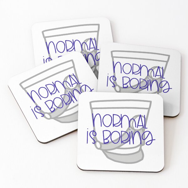 Item preview, Normal Is Boring - Shako designed and sold by BandMomDesigns.