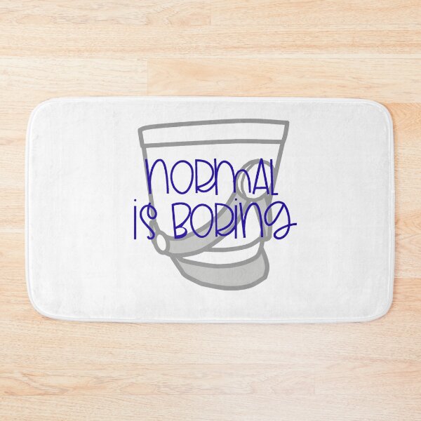Item preview, Normal Is Boring - Shako designed and sold by BandMomDesigns.
