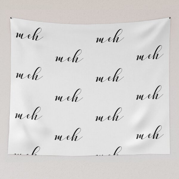 Item preview, meh designed and sold by quoteedesigns.