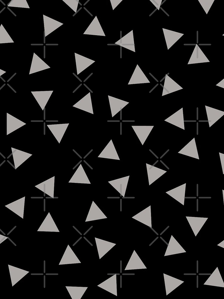 Thumbnail 4 of 4, iPhone Case, Gray triangulars, background, pattern, design, pattern designed and sold by Pointit.