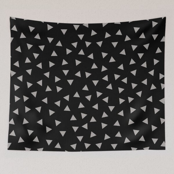 Item preview, Gray triangulars, background, pattern, design, pattern designed and sold by Pointit.