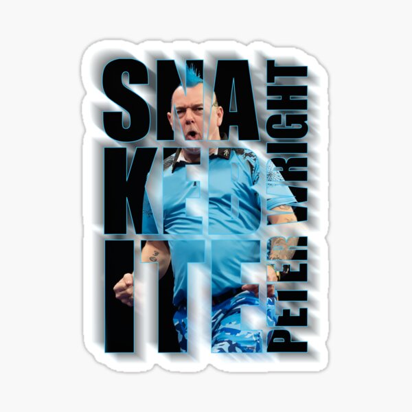 Verrückte Legende Peter Wright schießt Sticker