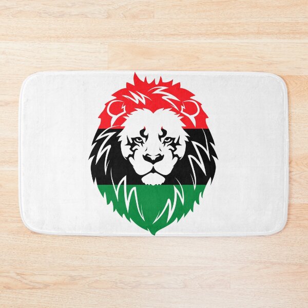 Item preview, Pan African Flag - Lion Face Africa Unia Flag designed and sold by MagicBoutique.