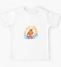 "Believe in Yourself!" -Sasquatch Kids Tee