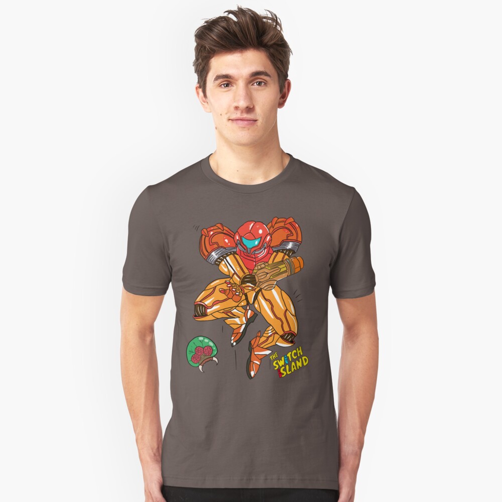 Samus On The Switch Island Slim Fit T-Shirt
