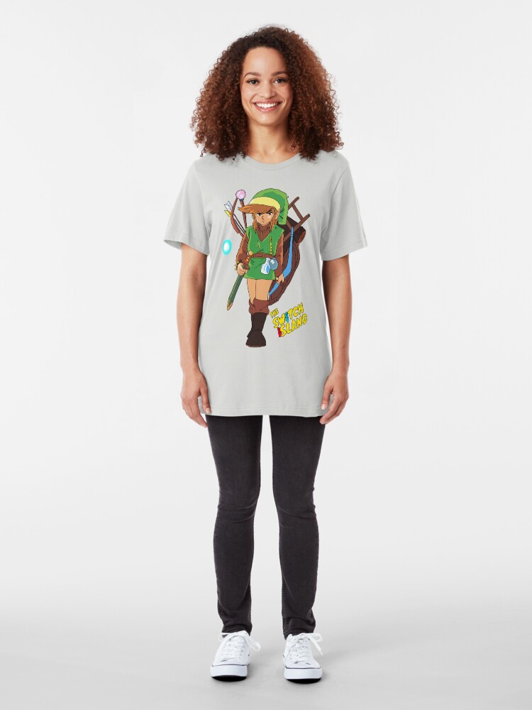 Alternate view of Link #2 On The Switch Island Slim Fit T-Shirt