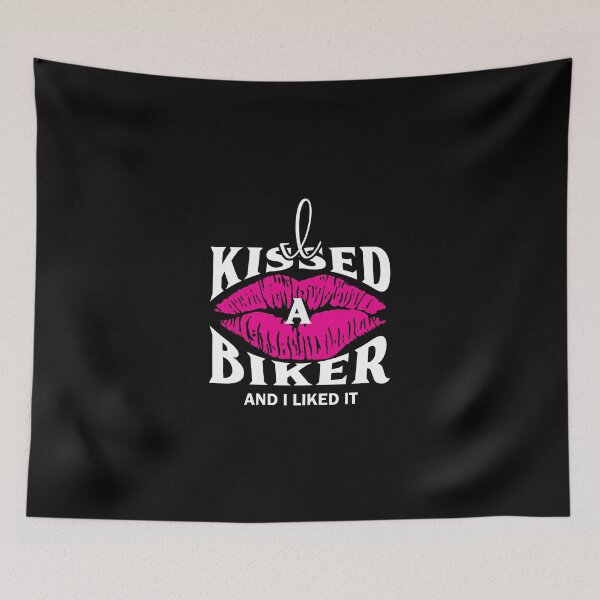 Item preview, I kissed a biker and i liked it designed and sold by Schwaben Designs.