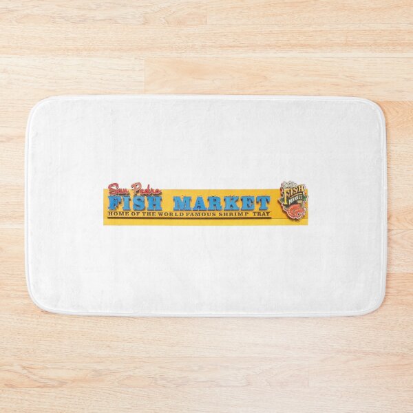 Item preview, San Pedro Fish Market sign designed and sold by Mellymade Design.