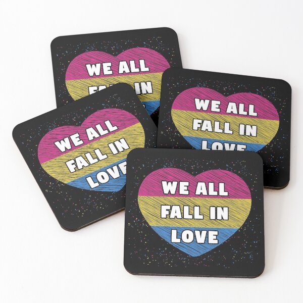 Item preview, We All Fall In Love Pansexual designed and sold by inkedtee.