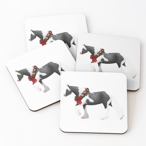 Item preview, Christmas Dappled Gypsy Vanner - Equine Rampaige designed and sold by equinerampaige.