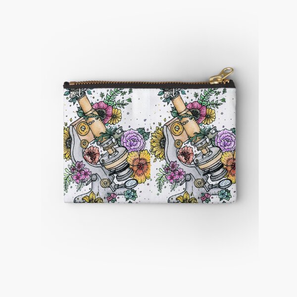 Item preview, Microscope with flowers designed and sold by KatScottArt.