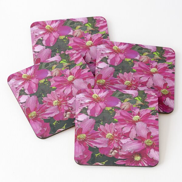 Item preview, Pink Clematis designed and sold by Sajah.