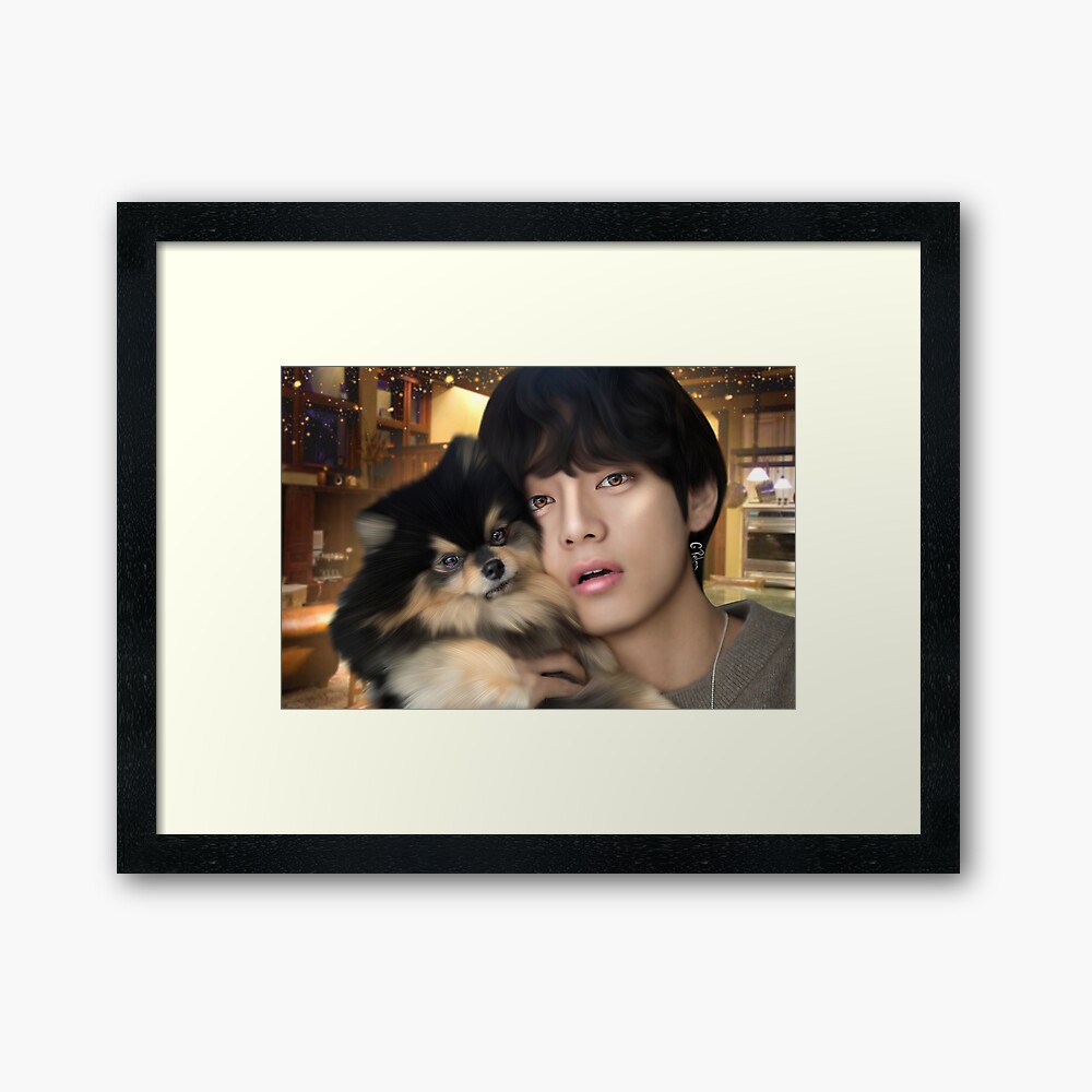 BTS Taehyung + Yeontan Canvas Tote Bag – dreajournals