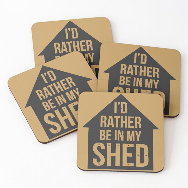 Item preview, I'd rather be in my shed designed and sold by firespriteuk.