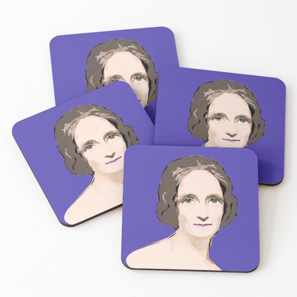 Item preview, Retrato de Mary Shelley designed and sold by Emi Yañez.