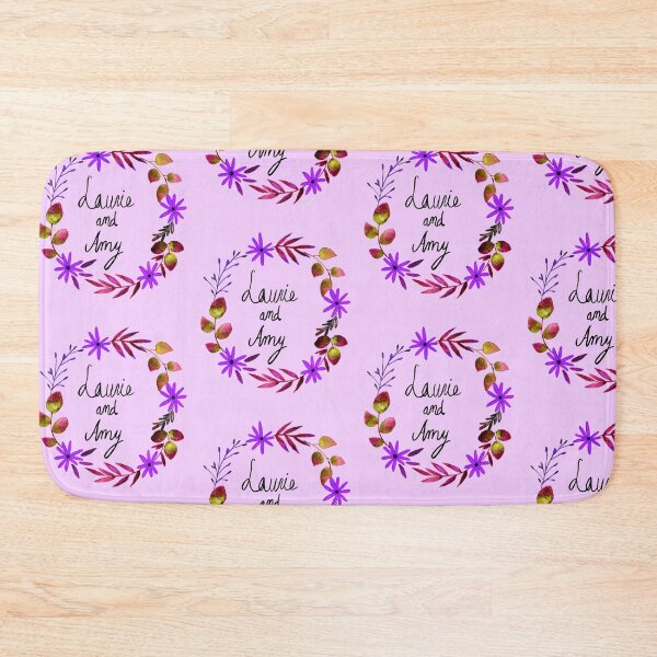 Item preview, Little Women Amy and Laurie Flower Wreath - Lilac Palette designed and sold by Niina  Niskanen.