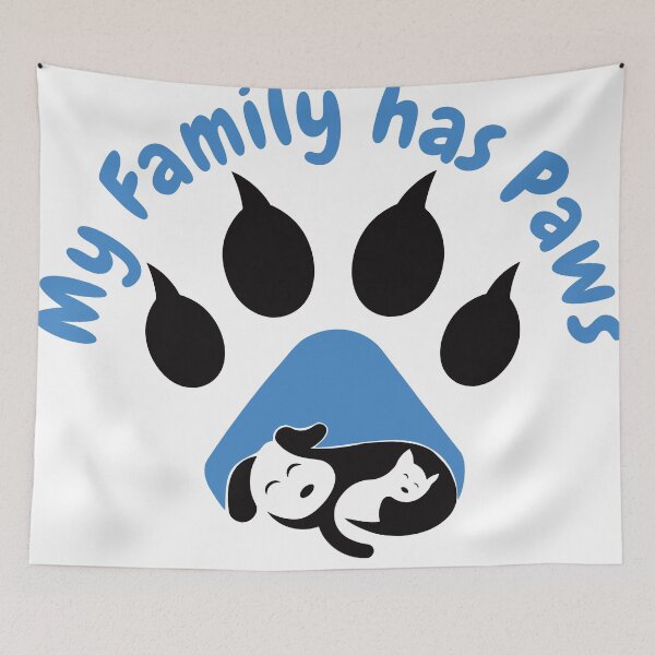 Item preview, My Family Has Paws designed and sold by Taz-Clothing.