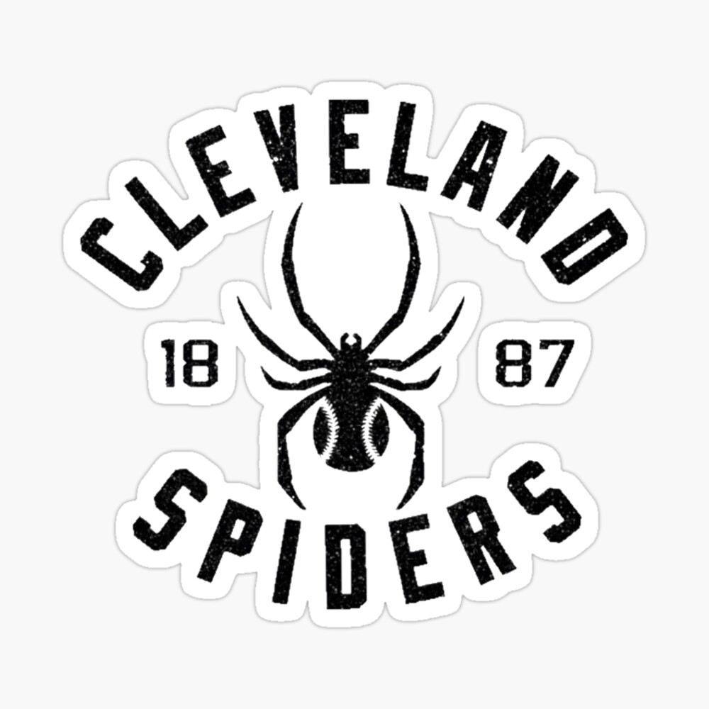 Cleveland Spiders Baseball Club written in circle with a spider in the  center
