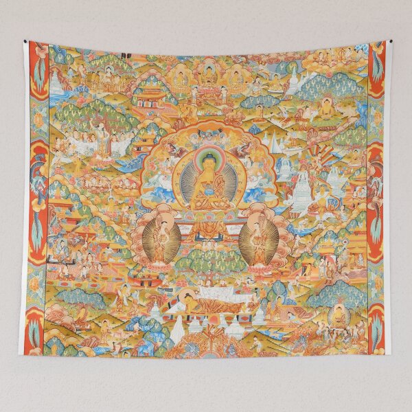 Item preview, Buddhist Hindu Mandala 14 designed and sold by GuyBlank.