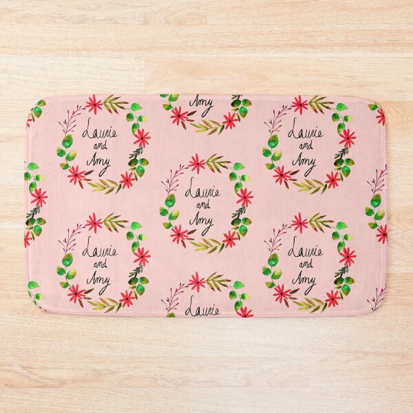 Item preview,  Little Women Amy and Laurie Flower Wreath - Pink Palette designed and sold by Niina  Niskanen.