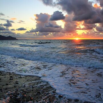Artwork thumbnail, An October Sunset by Tina  Townhill