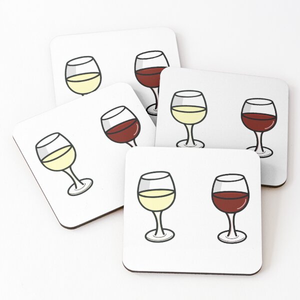 Item preview, Red and white wine pair designed and sold by InspireArts.