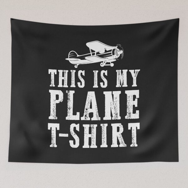 Artikelvorschau, Dies ist mein Flugzeug Tshirt Flugzeug Pilot Aviator lustiges Geschenk entworfen und verkauft von hadleydesigns.