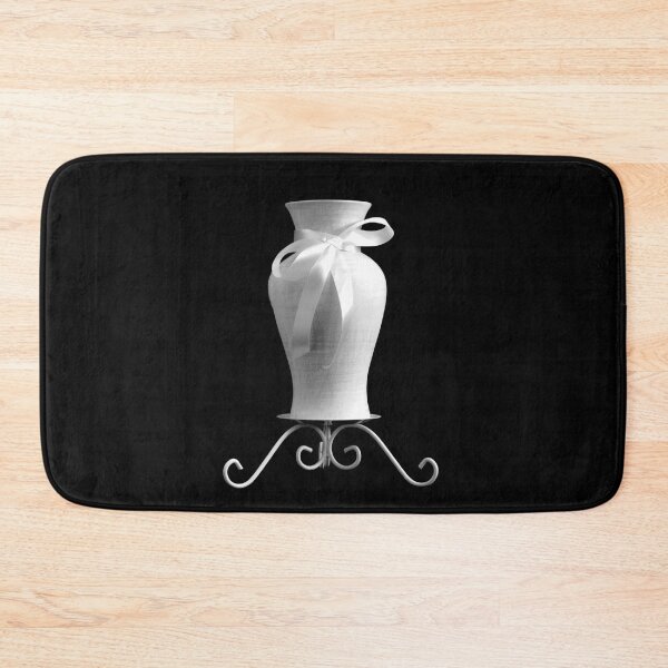 Item preview, Vase With White Bow designed and sold by Sandra Foster.