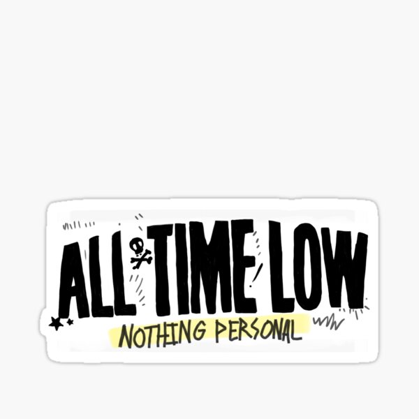 Nothing Personal (All Time Low) Sticker