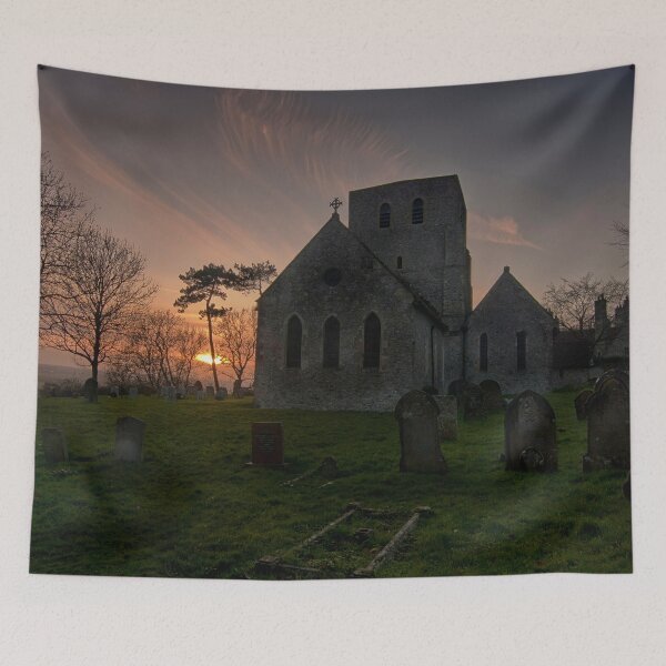 Item preview, St Stephen Lympne At Sunset designed and sold by Dave Godden.