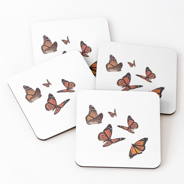 Item preview, monarch butterflies designed and sold by KuteKkuma.