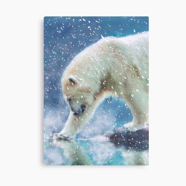Item preview, A polar bear at the water designed and sold by Gatterwe.