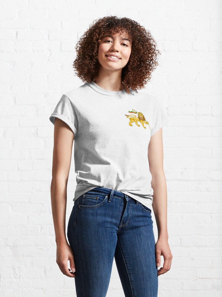 Discover Lion of Judah Classic T-Shirt, The Lion Vintage Style Team Logo Classic T-Shirt