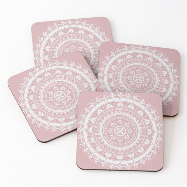 Item preview, Pink mandala geometric art designed and sold by KMA Home Design.