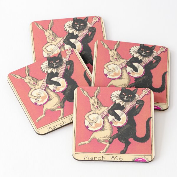 Item preview, Vintage poster- The Black Cat - Shortstory designed and sold by DejaVuStudio.