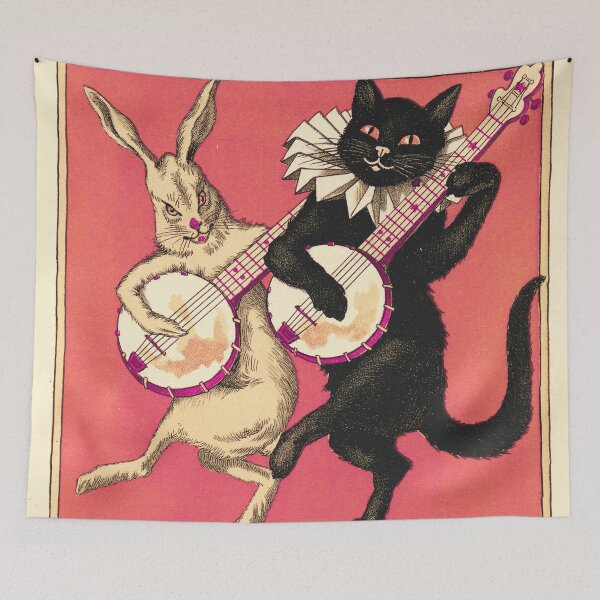 Item preview, Vintage poster- The Black Cat - Shortstory designed and sold by DejaVuStudio.