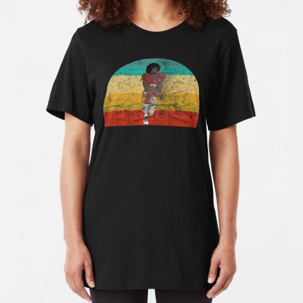 Colin Kaepernick Retro Vintage Slim Fit T-Shirt