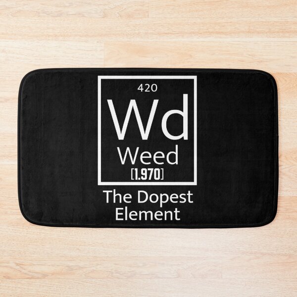 Item preview, Funny Science Element Weed Design.  The Dopest Element  graphic designed and sold by Raymond Cloud.