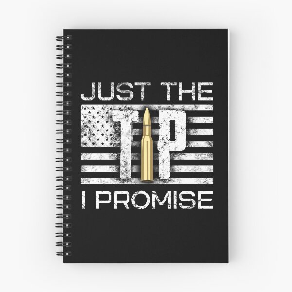 Item preview, Funny Just The Tip I Promise Gun Lover Graphic Design print designed and sold by Raymond Cloud.