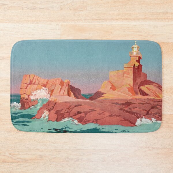 Item preview, Vintage french poster - Ile de Bréhat designed and sold by DejaVuStudio.