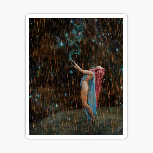 Tangerine Rain Sticker