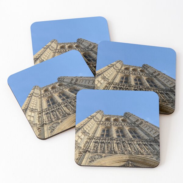 Item preview, Victoria Tower against blue sky designed and sold by lena-maximova.
